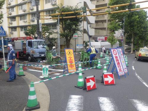 都筑処理区青葉台地区下水道整備工事